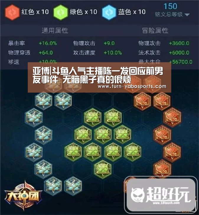 亚博|斗鱼人气主播陈一发回应前男友事件 无脑黑子真的很烦(图3) 亚博